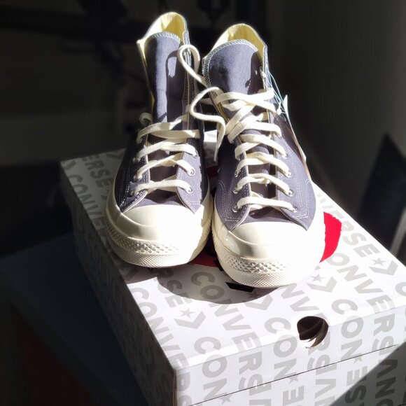 Converse Unisex Chuck Taylor High Top Converse Comme des Garçons (NEW w/tags) - Picture 7 of 8